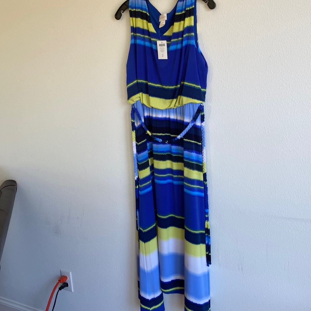 Maxi multicolor summer dress. New with tag.